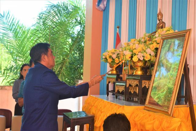นายกอบต.อ่าวนางเป็นประธานพิธีไหว้ครู โรงเรียนบ้านช่องพลี ประจำปีการศึกษา 2566